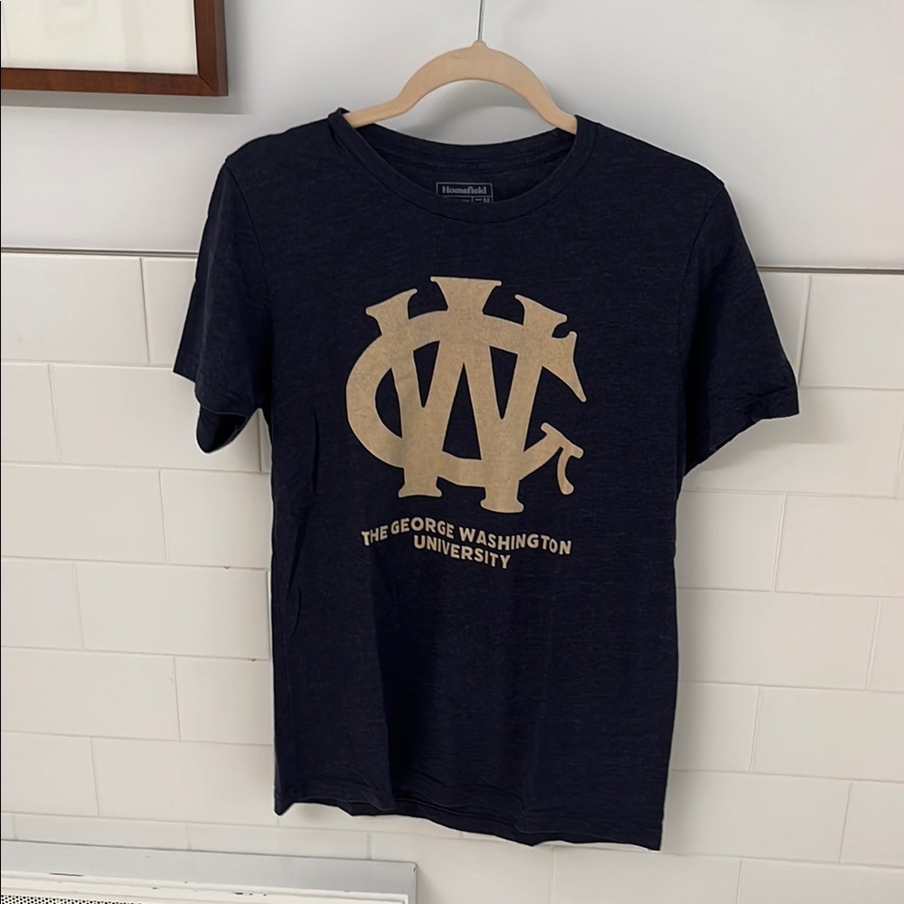 George Washington University GWU Navy T-Shirt